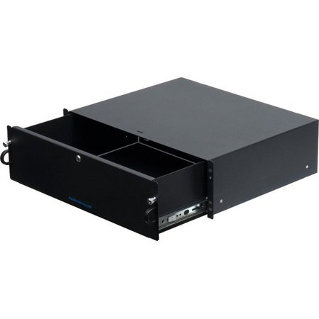 RACK SOLUTIONS 2U Tall Lockable Rackmount Drawer: 14In Deep; 50 Lb Weight Capacity,  2UDRAWER-162